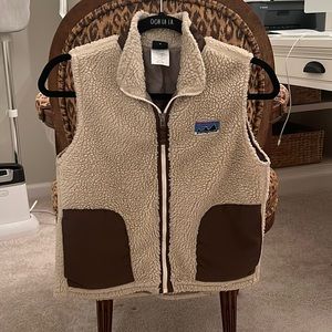 Boys Patagonia Sherpa Vest 10 M
